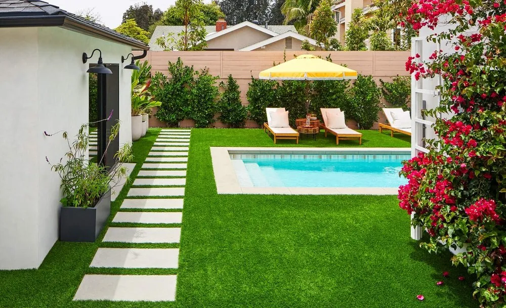 Expert yard cleanup service for beautiful yards in Santa Monica, CA by Bloom Works Landscape