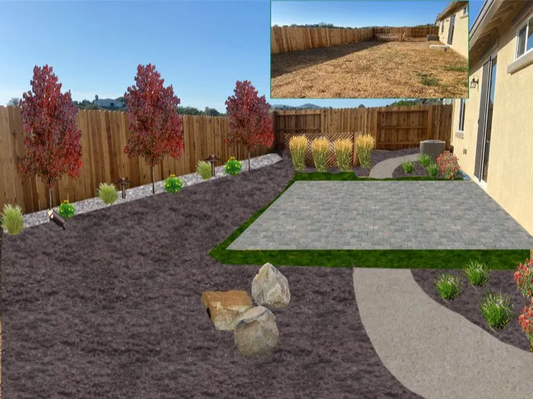 Local outdoor landscaping with custom design across Copperopolis, CA - Bloomica Landscaping