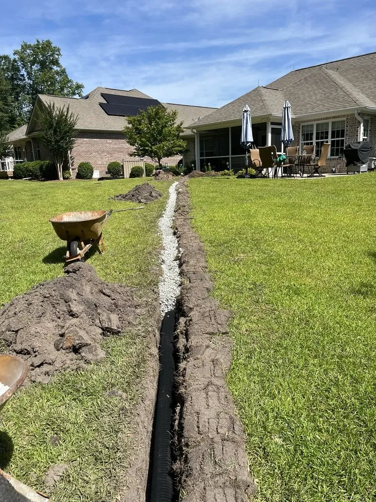 Expert landscape installation for outdoor upgrades in Leland, NC by Blooming & Outdoor Landscaping