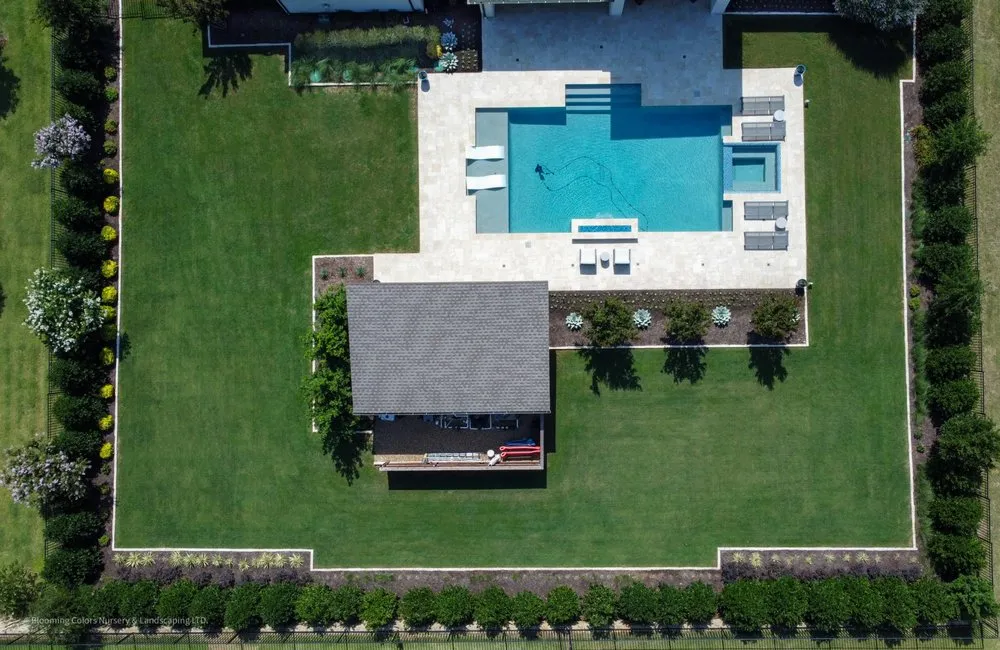 Expert landscape installation with custom design across Grapevine, TX - Blooming Colors Nursery