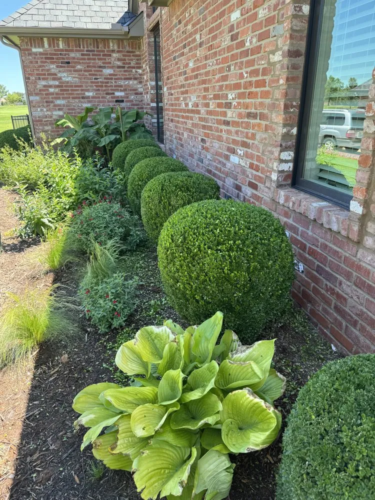 Affordable yard cleanup service experts serving Midwest City, OK - Blooming Flowerbeds