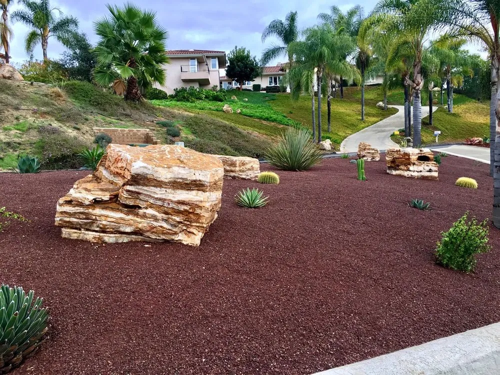 Expert landscape installation for beautiful yards in Boulder Creek, CA by Blooming Landscape & Design