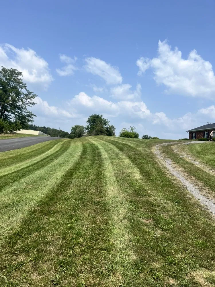Professional outdoor landscaping for homes in Winchester, VA by Blooming Lawn Care