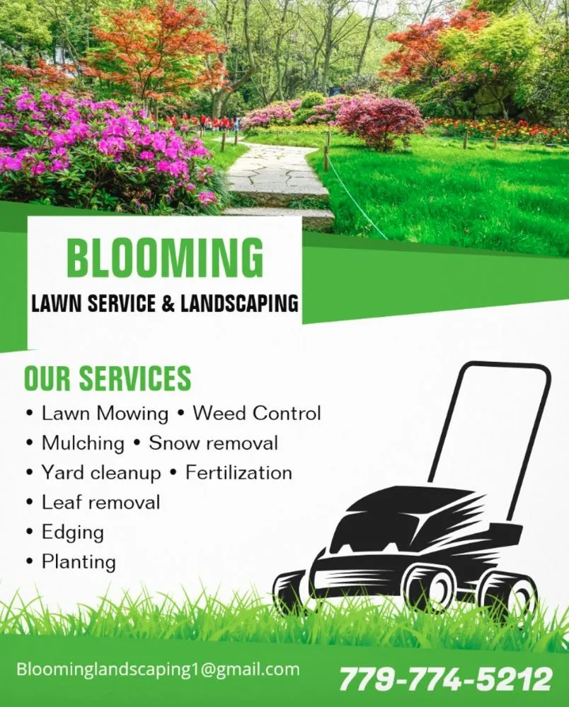 Expert outdoor landscaping for homes across Harvard, IL - Blooming Lawn Service and Landscaping