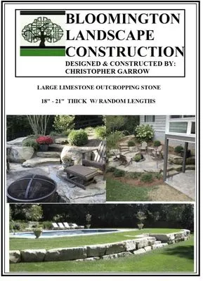 Bloomington Landscape Construction Logo