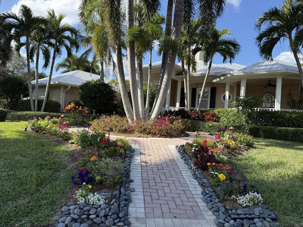 Professional landscaping services for homes across Fort Myers, FL - Blooms In Grace
