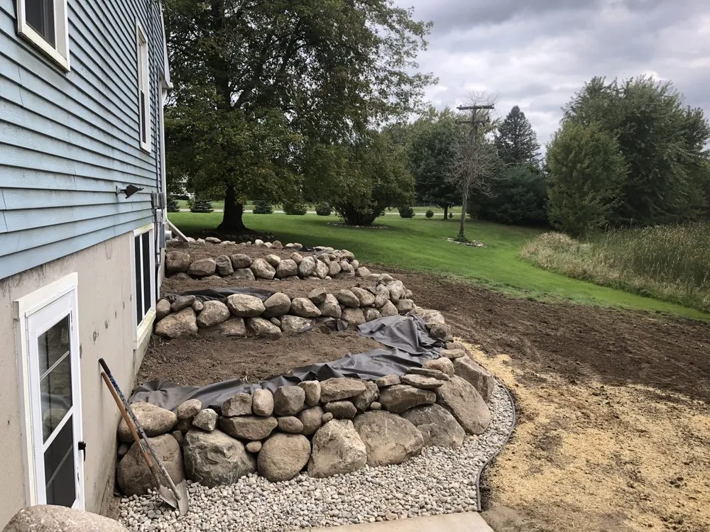 Custom lawn care service for beautiful yards in Chelsea, MI by Blooms Landcare