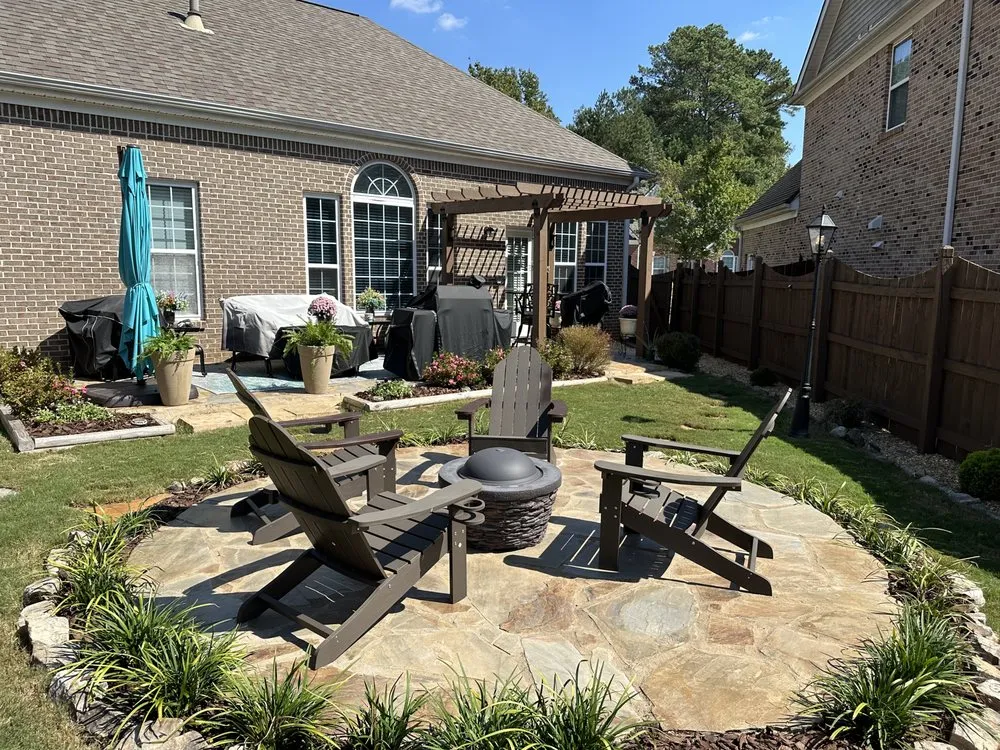 Professional yard cleanup service for beautiful yards across Snellville, GA - Blooms Lawn Maintenance & Design