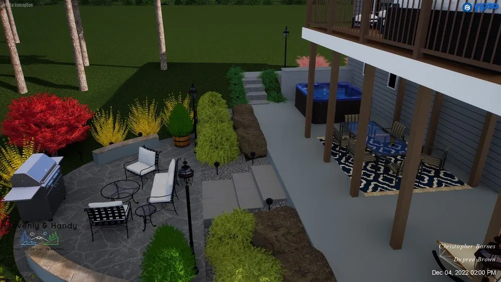 Local yard maintenance for outdoor upgrades across Snellville, GA - Blooms Lawn Maintenance & Design