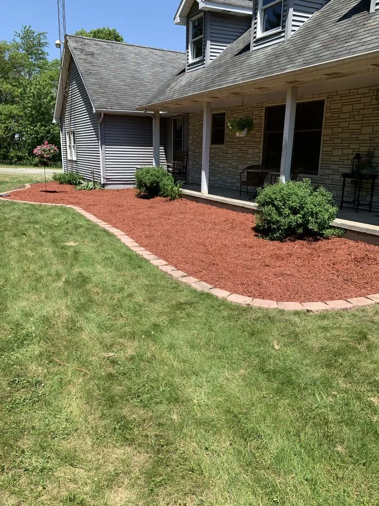 Trusted yard cleanup service with custom design in Winamac, IN by Blossom Boys Services