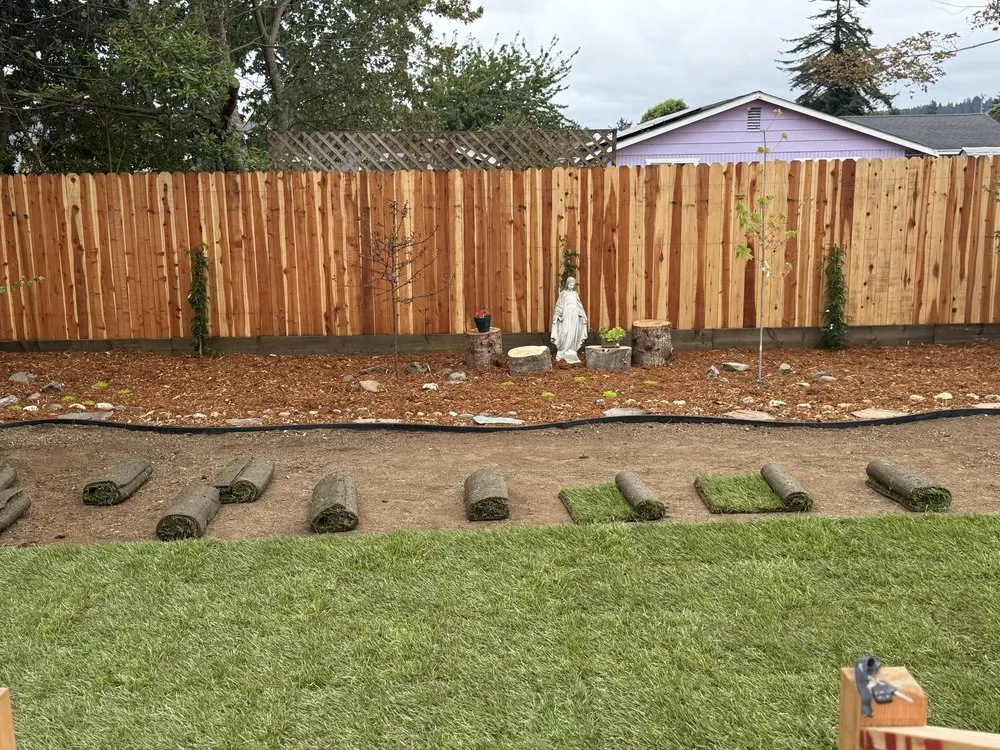 Expert yard cleanup service with custom design across Eureka, CA - Blossom Landscaping & Handyman Service