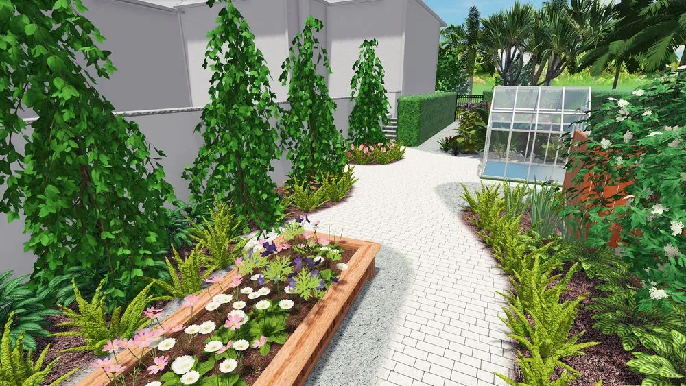 Local outdoor landscaping in Tallahassee, FL by Blossoms Landscape Design