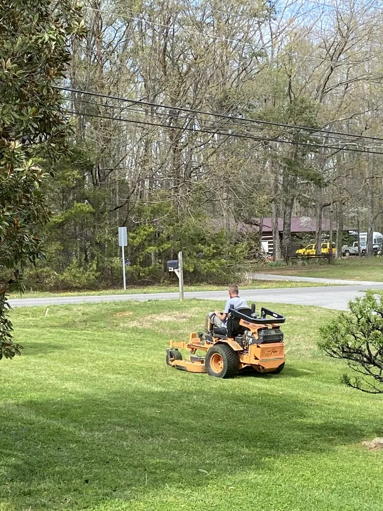 Custom landscape design for beautiful yards in Maryville, TN by Blount Lawn Service
