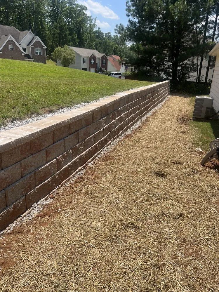 Reliable landscape installation with custom design across Atlanta, GA - Blount’s Lawn Care Solutions