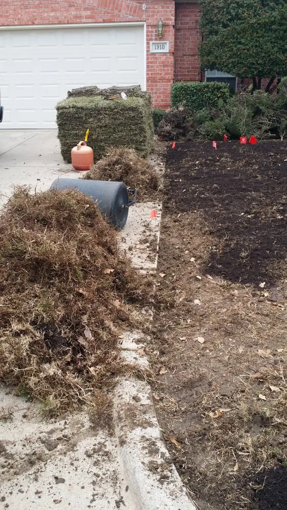 Trusted garden landscaping in Arlington, TX by Blount's Sod Installation
