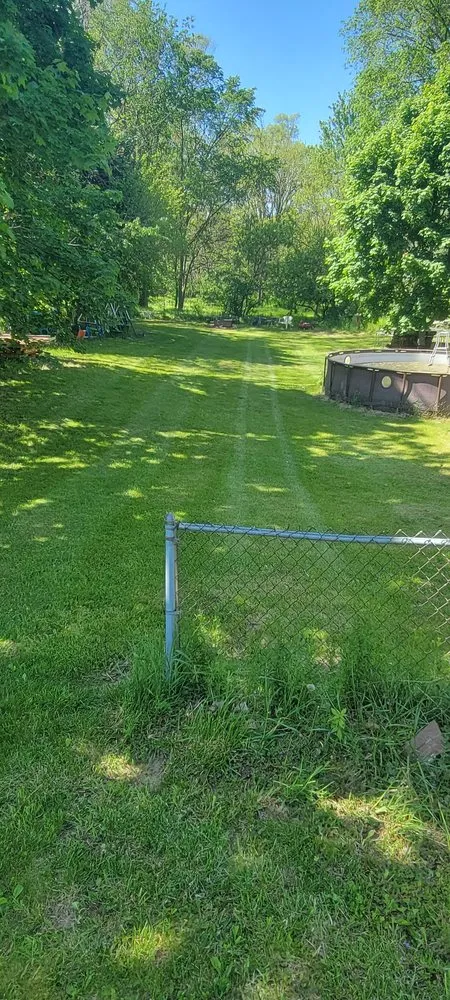 Custom outdoor landscaping in Mount Morris, MI by Blowin Grass Lawn And Landscaping