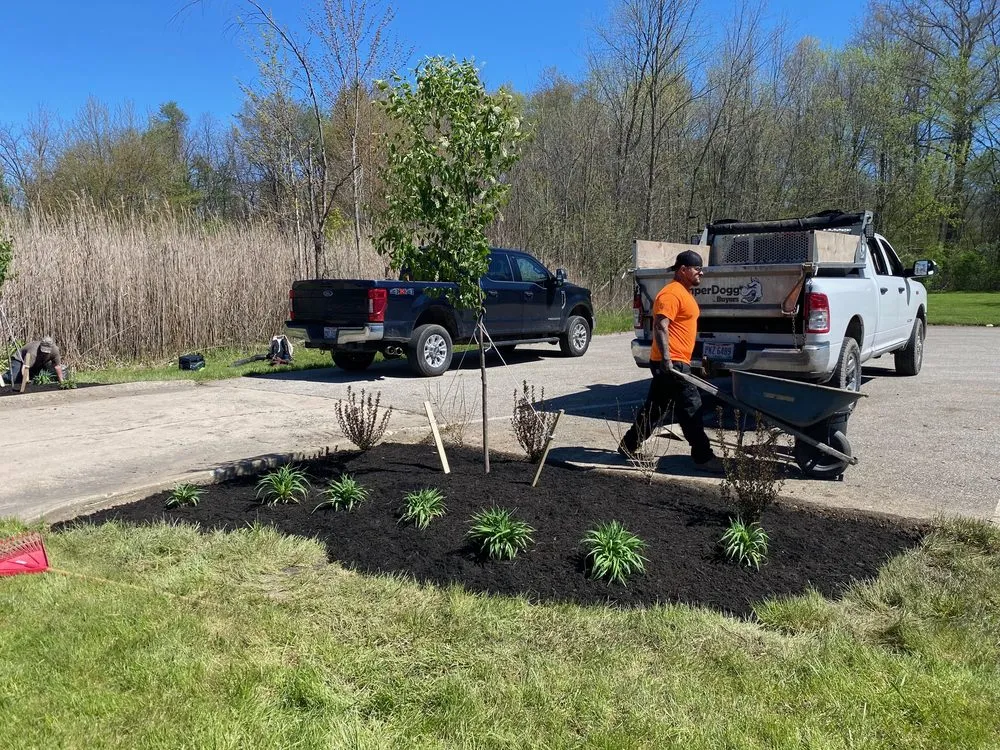 Local landscape design in Ravenna, OH by Blown Material Services