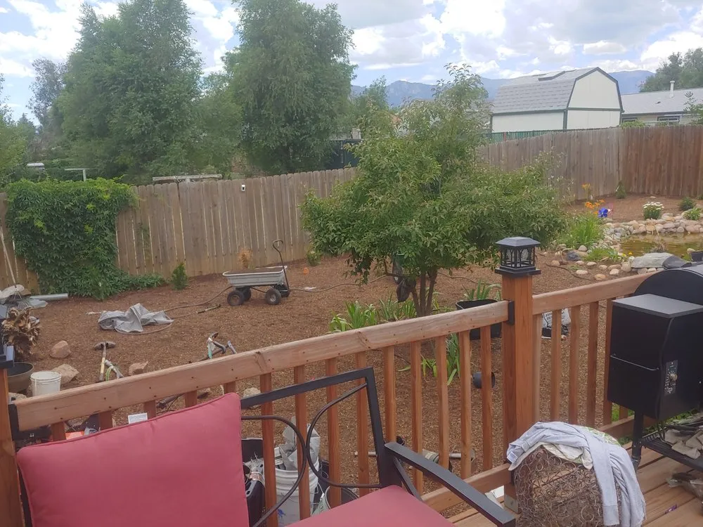 Professional yard cleanup service in Colorado Springs, CO by Blred Landscape Solutions
