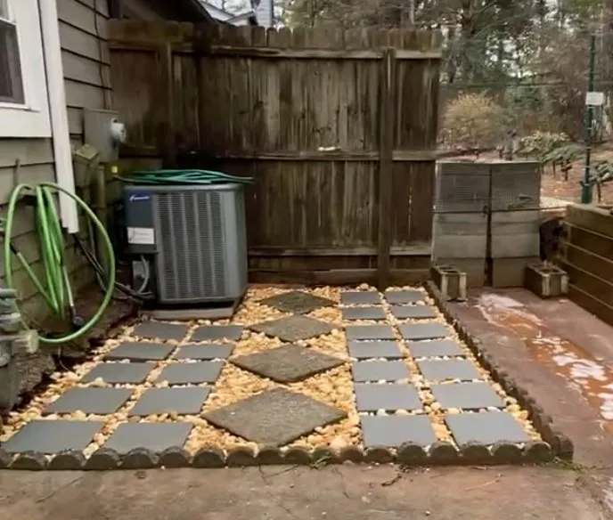 Custom yard cleanup service in Marietta, GA - Blu Jay Landscaping