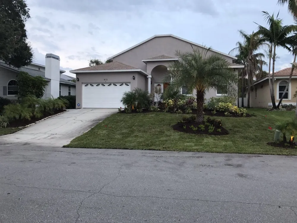 Affordable landscape design in Treasure Island, FL by BLU Landscaping