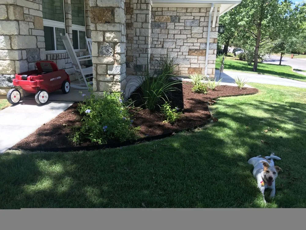 Custom landscape installation for year-round maintenance across Austin, TX - Blu Sol - Organic Landscape Gardening
