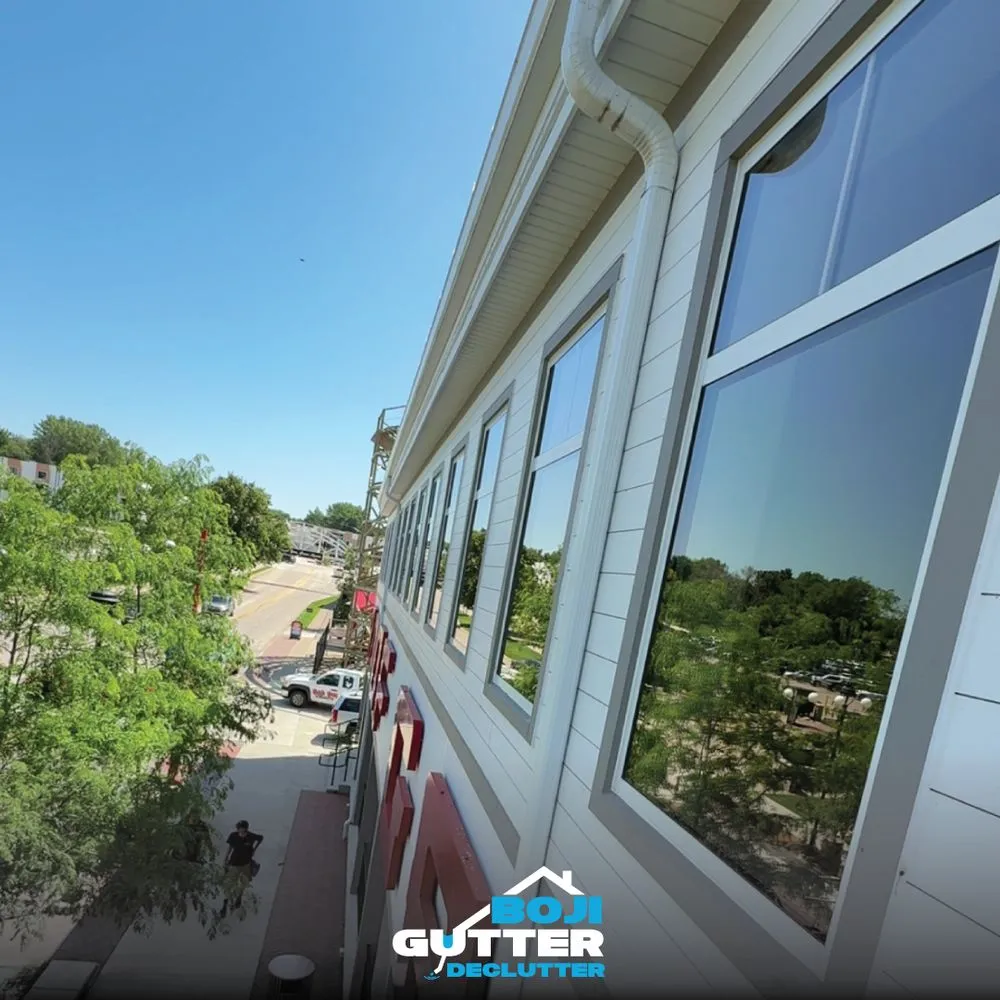 Custom garden landscaping with custom design in Spirit Lake, IA by Blucrew Home Services