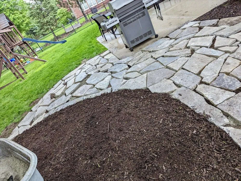 Expert outdoor landscaping experts serving Joliet, IL - Blue & Green #1 Services - Landscaping and HVAC