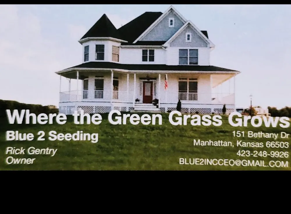 Expert landscaping services for beautiful yards in Manhattan, KS by Blue 2 Seeding