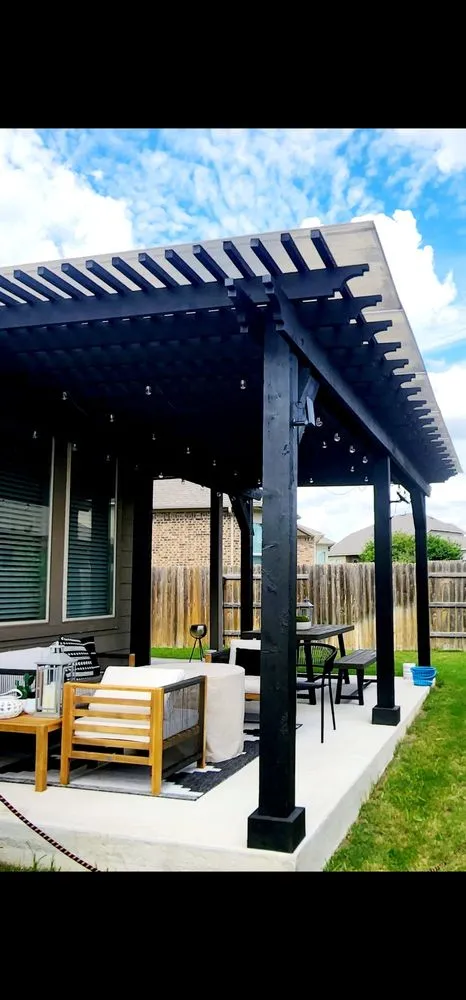 Professional outdoor landscaping with custom design across Hutto, TX - Blue Agave Landscapes