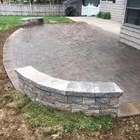 Custom lawn care service with custom design across Norristown, PA - Blue and White Landscapes