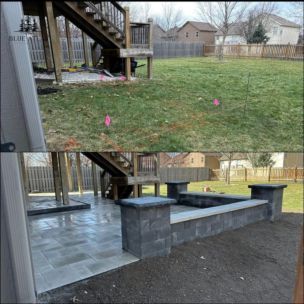 Local lawn care service with custom design in Lee's Summit, MO by Blue Atlas Landscape