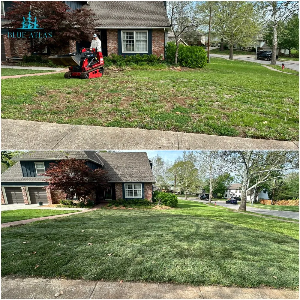 Local yard maintenance in Lee's Summit, MO - Blue Atlas Landscape