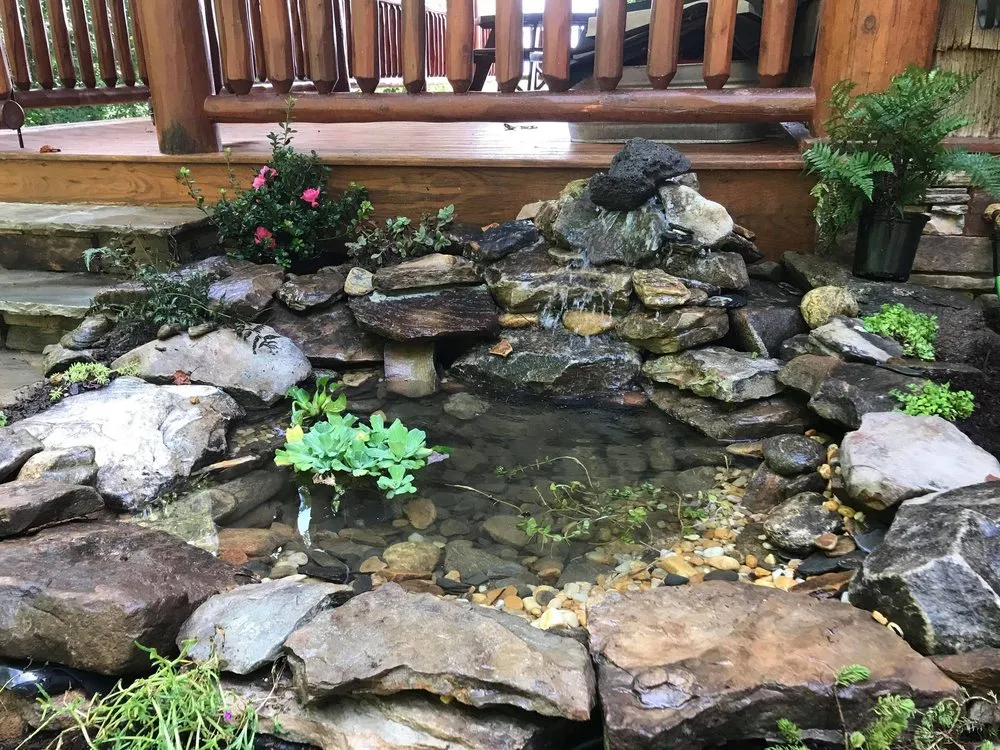 Top-rated landscape design for homes in Blue Ridge, GA by Blue Bird Landscaping Company