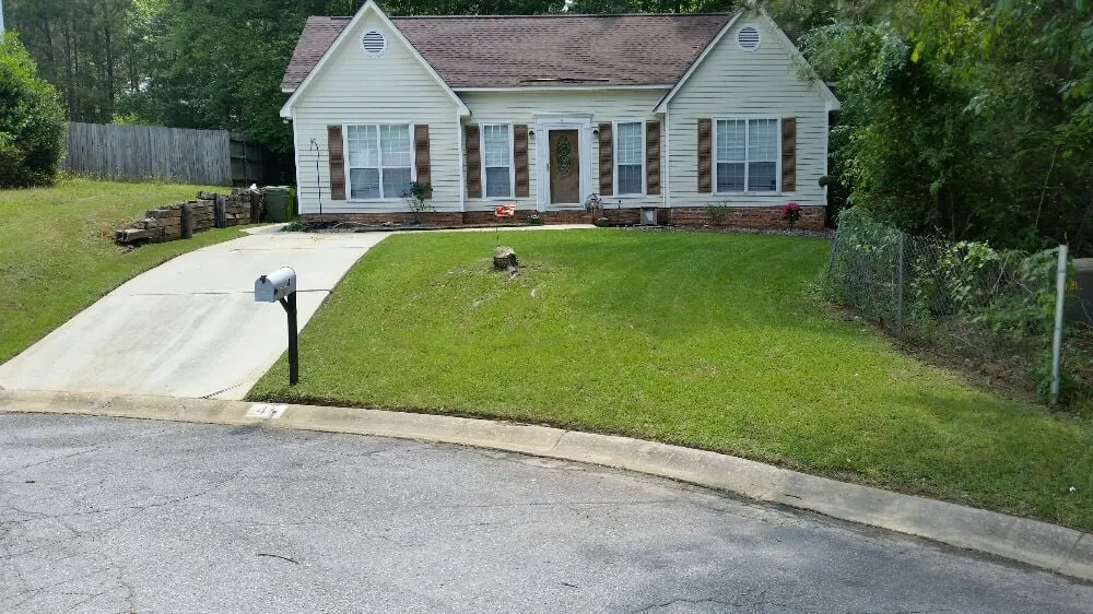Professional outdoor landscaping in Irmo, SC by Blue Bird Lawn Service