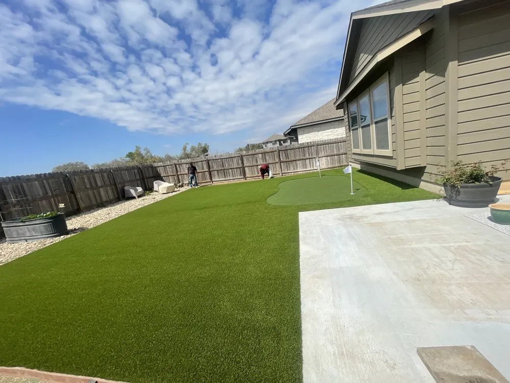 Expert landscape installation for residential properties across Austin, TX - Blue Bonnet Turf