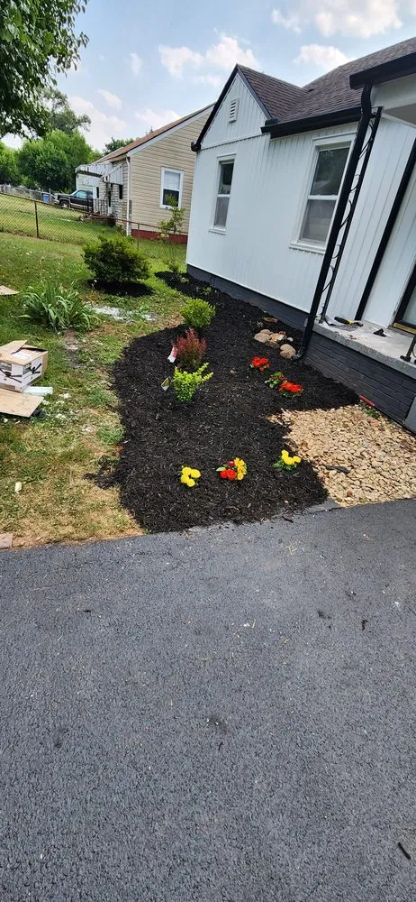 Expert landscape installation in Maryville, TN by Blue Collar Boys Landscaping And Tree Service