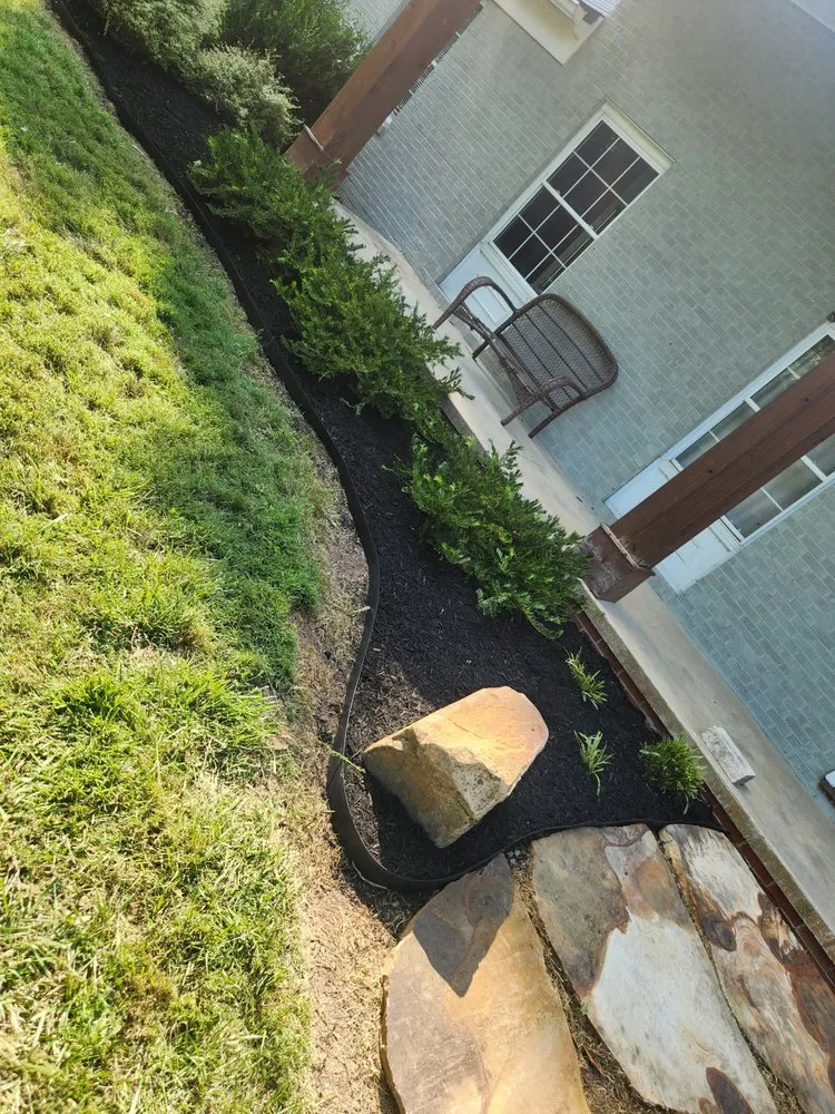 Custom residential landscaping in Wartburg, TN by Blue Collar Boys Lawn and Landscaping