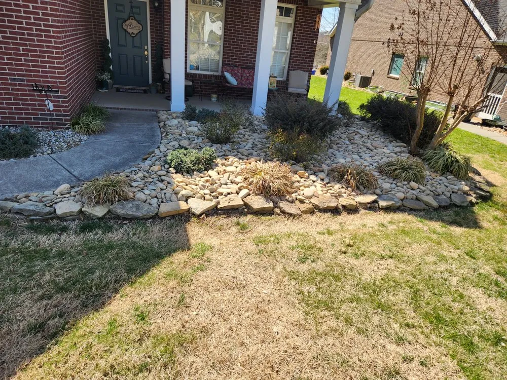 Professional outdoor landscaping in Wartburg, TN by Blue Collar Boys Lawn and Landscaping