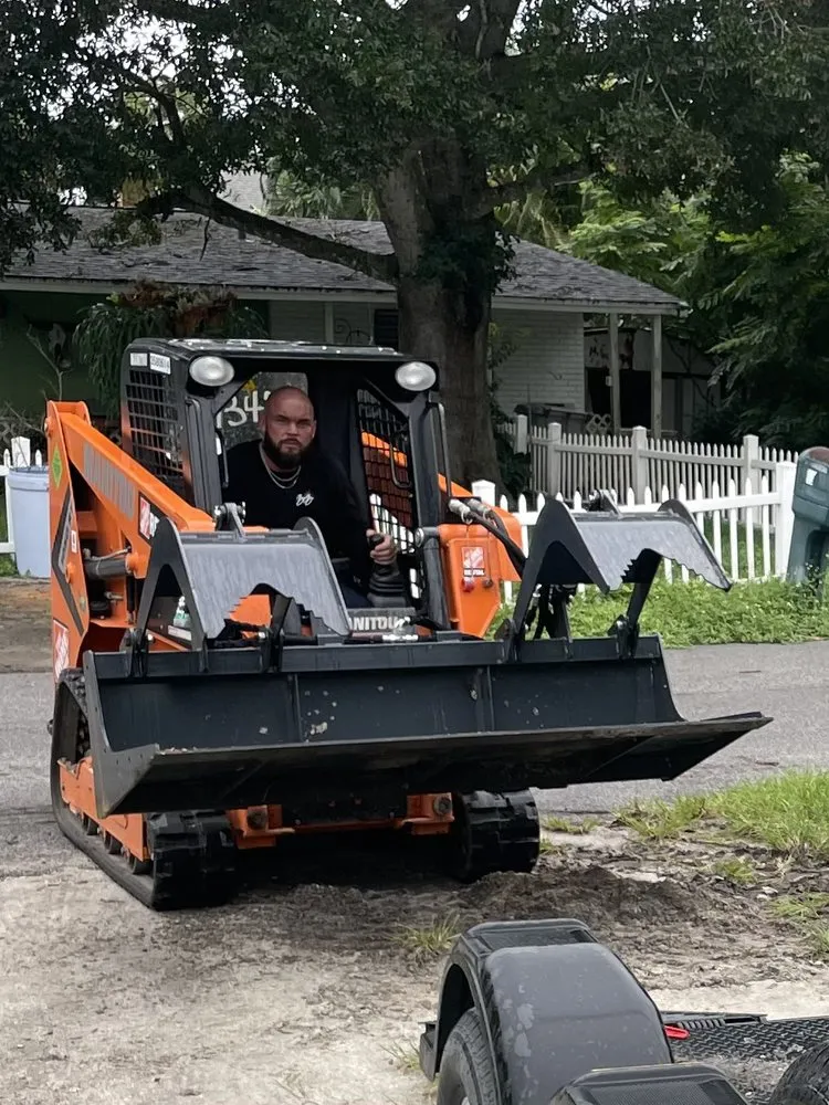 Top-rated landscape installation in Vero Beach, FL by Blue Collar Broke Trees