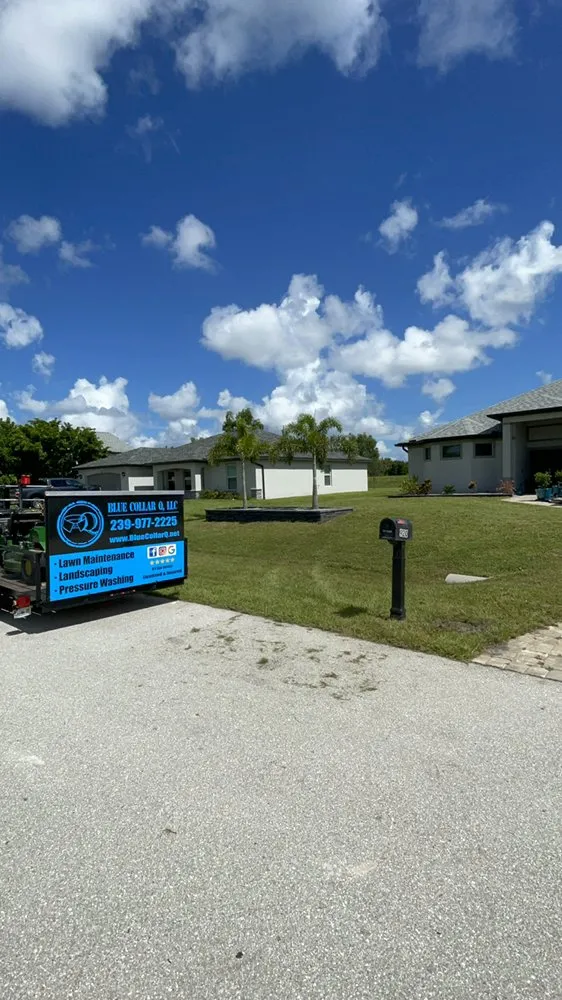 Custom landscape design experts serving Cape Coral, FL - Blue Collar Q