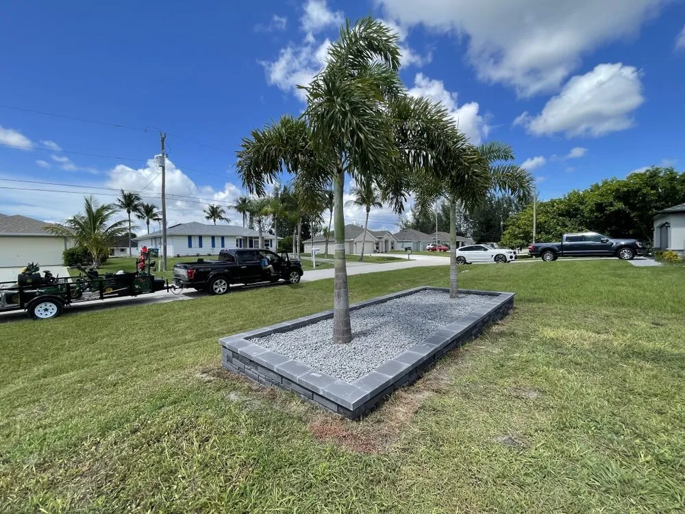 Local outdoor landscaping for outdoor upgrades in Cape Coral, FL by Blue Collar Q