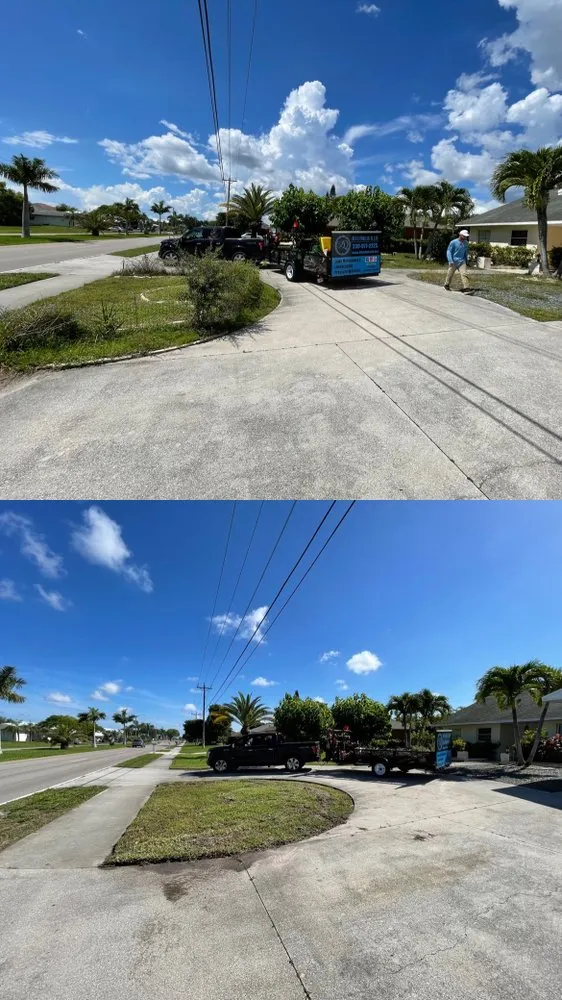 Reliable outdoor landscaping with custom design across Cape Coral, FL - Blue Collar Q