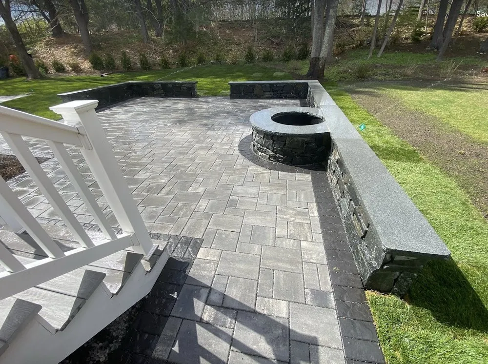 Local landscape installation near you in Clinton, MA by Blue Costa Landscape & Construction