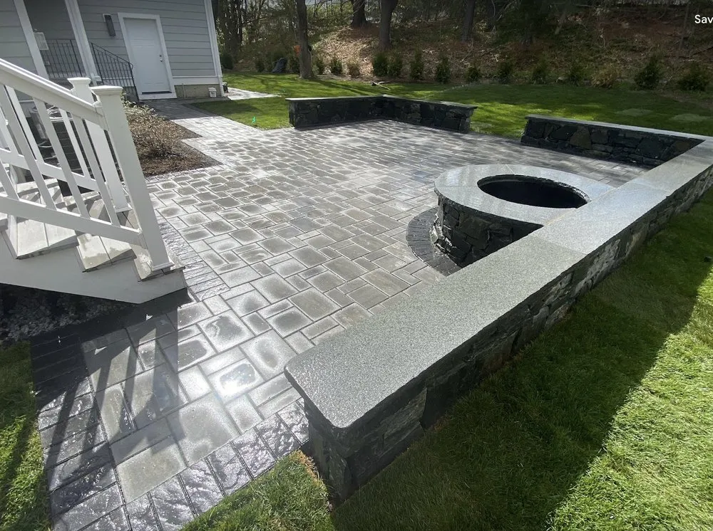 Affordable yard maintenance with custom design in Clinton, MA by Blue Costa Landscape & Construction