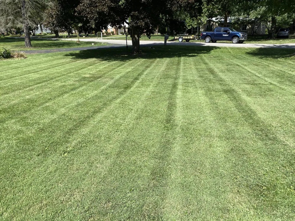 Top-rated outdoor landscaping in Carmel, IN by Blue Creek Lawn Care & Sharpening