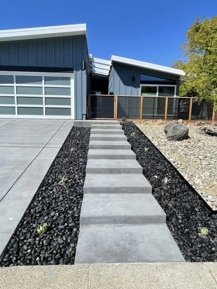 Reliable lawn mowing service with custom design in Penngrove, CA by Blue Cypress Landscaping