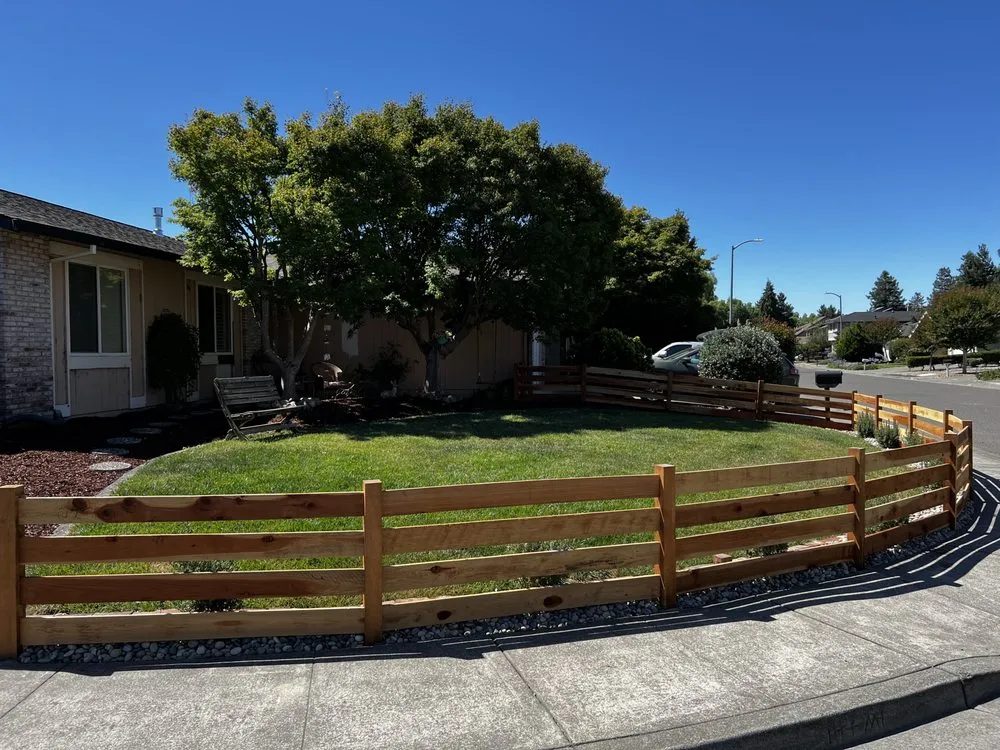 Local landscape installation in Penngrove, CA by Blue Cypress Landscaping