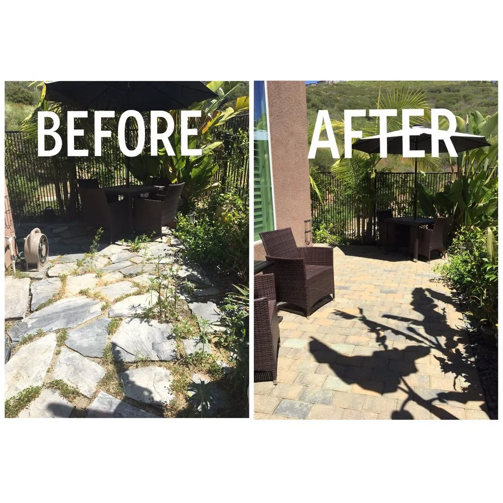 Affordable outdoor landscaping experts serving Vista, CA - Blue Diamond Concrete Construction