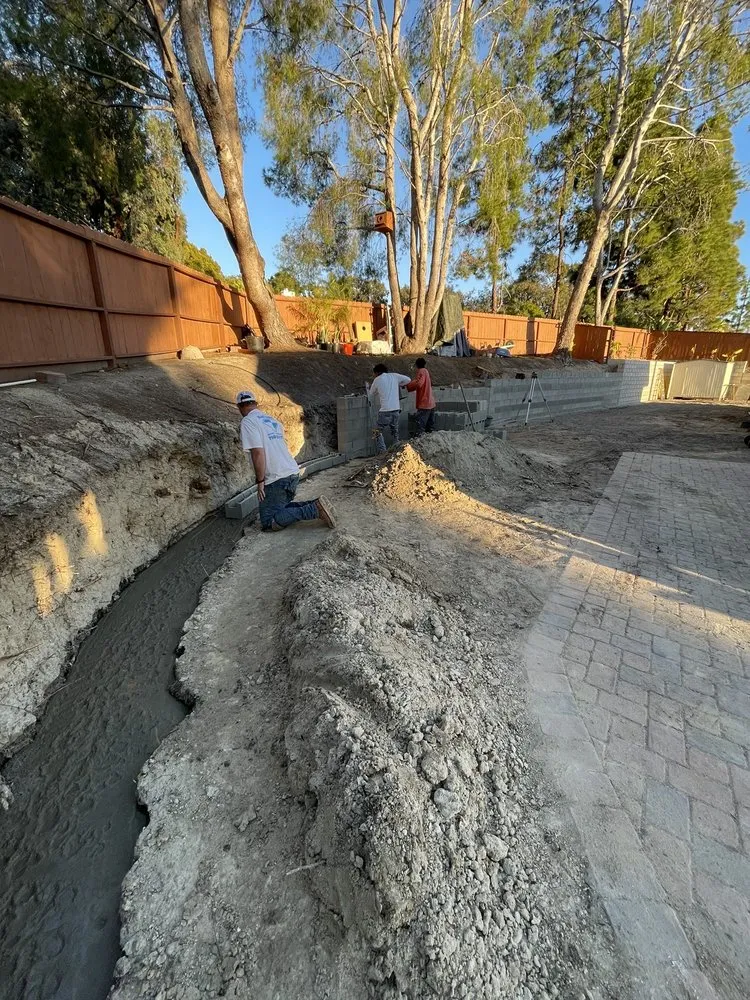 Local landscape installation for outdoor upgrades in Vista, CA by Blue Diamond Concrete Construction