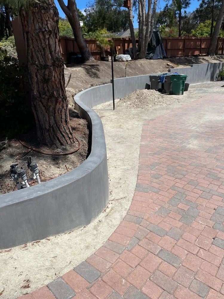 Affordable landscape design in Vista, CA - Blue Diamond Concrete Construction